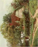 An illustration from Happy England as painted by Helen Allingham, R.W.S (1903)