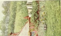 An illustration from Happy England as painted by Helen Allingham, R.W.S (1903)