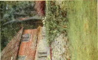An illustration from Happy England as painted by Helen Allingham, R.W.S (1903)