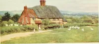 An illustration from Happy England as painted by Helen Allingham, R.W.S (1903)