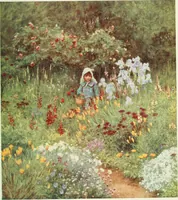 An illustration from Happy England as painted by Helen Allingham, R.W.S (1903)
