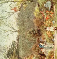 An illustration from Happy England as painted by Helen Allingham, R.W.S (1903)