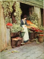 An illustration from Happy England as painted by Helen Allingham, R.W.S (1903)