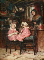 An illustration from Happy England as painted by Helen Allingham, R.W.S (1903)