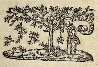An illustration from Harangue faicte de la part de la chambre ecclesiastique, en celle du Tiers Estat, sur l'article du serment / (1615)