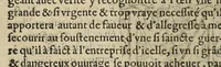 An illustration from Harangue faicte par le roy estant en son Conseil, le seiziesme de iuin, à la publication de 26. edicts. En ce compris celle de Monsieur le chancellier [Philippe Hurault, ct. de Cheverny] celle de Monsieur le premier president [Achille de Harlay] & celle de Monsieur de Pesse [Du Plessis-Mornay] (1586)