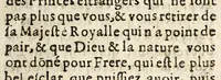 An illustration from Harangve a Monsievr, frere dv Roy, povr l'inviter a la paix. (1632)
