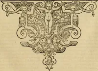 An illustration from Harmonia ex Evangelistis tribus composita Matthaeo, Marco, & Luca (1582)