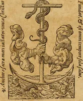 An illustration from Harmonia ex Evangelistis tribus composita Matthaeo, Marco, & Luca (1614)