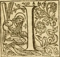 An illustration from A Harmonie upon the three evangelists, Matthew, Mark and Luke, with the commentarie of M. Iohn Calvine : faithfullie translated out of Latine into English (1610)