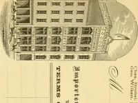 An illustration from Harpel's typograph : or Book of specimens containing useful information, suggestions and a collection of examples of letterpress job printing arranged for the assistance of master printers, amateurs, apprentices, and others, (1870)