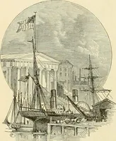 An illustration from Harpel's typograph : or Book of specimens containing useful information, suggestions and a collection of examples of letterpress job printing arranged for the assistance of master printers, amateurs, apprentices, and others, (1870)