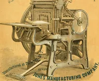 An illustration from Harpel's typograph : or Book of specimens containing useful information, suggestions and a collection of examples of letterpress job printing arranged for the assistance of master printers, amateurs, apprentices, and others, (1870)