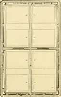 An illustration from Harpel's typograph : or Book of specimens containing useful information, suggestions and a collection of examples of letterpress job printing arranged for the assistance of master printers, amateurs, apprentices, and others, (1870)
