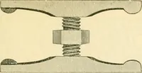 An illustration from Harpel's typograph : or Book of specimens containing useful information, suggestions and a collection of examples of letterpress job printing arranged for the assistance of master printers, amateurs, apprentices, and others, (1870)