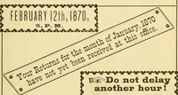 An illustration from Harpel's typograph : or Book of specimens containing useful information, suggestions and a collection of examples of letterpress job printing arranged for the assistance of master printers, amateurs, apprentices, and others, (1870)