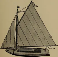 An illustration from Harper's boating book for boys; a guide to motor boating, sailing, canoeing and rowing (1912)
