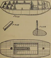 An illustration from Harper's boating book for boys; a guide to motor boating, sailing, canoeing and rowing (1912)