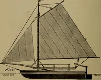 An illustration from Harper's boating book for boys; a guide to motor boating, sailing, canoeing and rowing (1912)