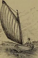 An illustration from Harper's boating book for boys; a guide to motor boating, sailing, canoeing and rowing (1912)