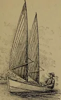 An illustration from Harper's boating book for boys; a guide to motor boating, sailing, canoeing and rowing (1912)
