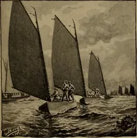An illustration from Harper's boating book for boys; a guide to motor boating, sailing, canoeing and rowing (1912)