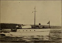 An illustration from Harper's boating book for boys; a guide to motor boating, sailing, canoeing and rowing (1912)