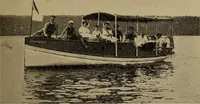 An illustration from Harper's boating book for boys; a guide to motor boating, sailing, canoeing and rowing (1912)