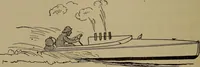An illustration from Harper's boating book for boys; a guide to motor boating, sailing, canoeing and rowing (1912)