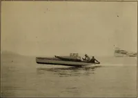 An illustration from Harper's boating book for boys; a guide to motor boating, sailing, canoeing and rowing (1912)