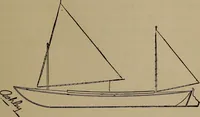 An illustration from Harper's boating book for boys; a guide to motor boating, sailing, canoeing and rowing (1912)