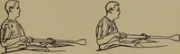 An illustration from Harper's boating book for boys; a guide to motor boating, sailing, canoeing and rowing (1912)