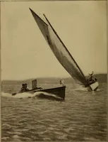 An illustration from Harper's boating book for boys; a guide to motor boating, sailing, canoeing and rowing (1912)