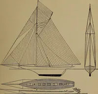 An illustration from Harper's boating book for boys; a guide to motor boating, sailing, canoeing and rowing (1912)