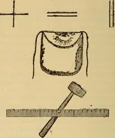 An illustration from Harris' masonic text-book; a concise historical sketch of masonry, and the organization of masonic grand lodges, and especially of masonry among colored men in America .. (1902)