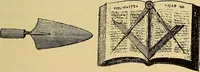 An illustration from Harris' masonic text-book; a concise historical sketch of masonry, and the organization of masonic grand lodges, and especially of masonry among colored men in America .. (1902)