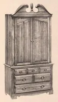 An illustration from Harrison Furniture 1973 (1973)