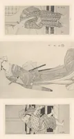 An illustration from Harunobu, Koriusaï, Shunsho : estampes japonaises tirées des collections de mm. Bing, Bouasse-Lebel, Bullier [etc.] ... et exposées au Musée des arts décoratifs en janvier 1910 (1910)