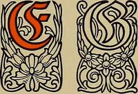 An illustration from Hauptprobe in gedrängter form der Bauerschen Giesserei, Frankfurt am Main: Filialen in Barcelona und Madrid, A. Numrich & Co. in Leipzig (1900)