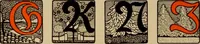 An illustration from Hauptprobe in gedrängter form der Bauerschen Giesserei, Frankfurt am Main: Filialen in Barcelona und Madrid, A. Numrich & Co. in Leipzig (1900)