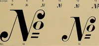Picture 97 of 192 from Hauptprobe in gedrängter form der Bauerschen Giesserei, Frankfurt am Main: Filialen in Barcelona und Madrid, A. Numrich & Co. in Leipzig (1900), leaf 191