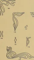 An illustration from Hauptprobe in gedrängter form der Bauerschen Giesserei, Frankfurt am Main: Filialen in Barcelona und Madrid, A. Numrich & Co. in Leipzig (1900)