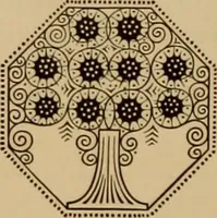 An illustration from Hauptprobe in gedrängter form der Bauerschen Giesserei, Frankfurt am Main: Filialen in Barcelona und Madrid, A. Numrich & Co. in Leipzig (1900)