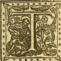 An illustration from The haven of health : chiefely gathered for the comfort of students, and consequently for all those that have a care of their health; amplified upon five words of Hypocrates, written Epid. 6. labor, cibus, potio, somnus, venus : hereunto is added, a preservation from the pestilence, with a short censure of the late sicknesse in Oxford (1636)