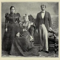 An illustration from Hawaii's story by Hawaii's queen, Liliuokalani (1898)