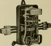 An illustration from Hawkins electrical guide. Questions, answers & illustrations; a progressive course of study for engineers, electricians, students and those desiring to acquire a working knowledge of electricity and its applications; a practical treatise (1914)