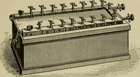 An illustration from Hawkins electrical guide. Questions, answers & illustrations; a progressive course of study for engineers, electricians, students and those desiring to acquire a working knowledge of electricity and its applications; a practical treatise (1914)