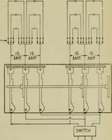 An illustration from Hawkins electrical guide. Questions, answers & illustrations; a progressive course of study for engineers, electricians, students and those desiring to acquire a working knowledge of electricity and its applications; a practical treatise (1914)