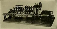 An illustration from Hawkins electrical guide. Questions, answers & illustrations; a progressive course of study for engineers, electricians, students and those desiring to acquire a working knowledge of electricity and its applications; a practical treatise (1914)