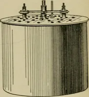 An illustration from Hawkins electrical guide. Questions, answers & illustrations; a progressive course of study for engineers, electricians, students and those desiring to acquire a working knowledge of electricity and its applications; a practical treatise (1914)